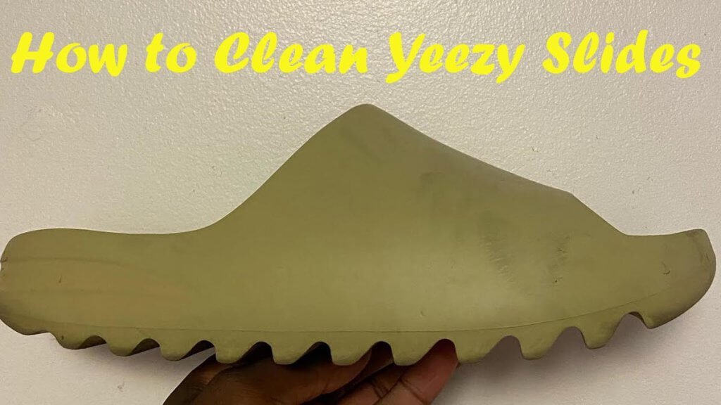 How to Clean Yeezy Slides