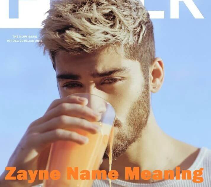 Zayne Name Meaning