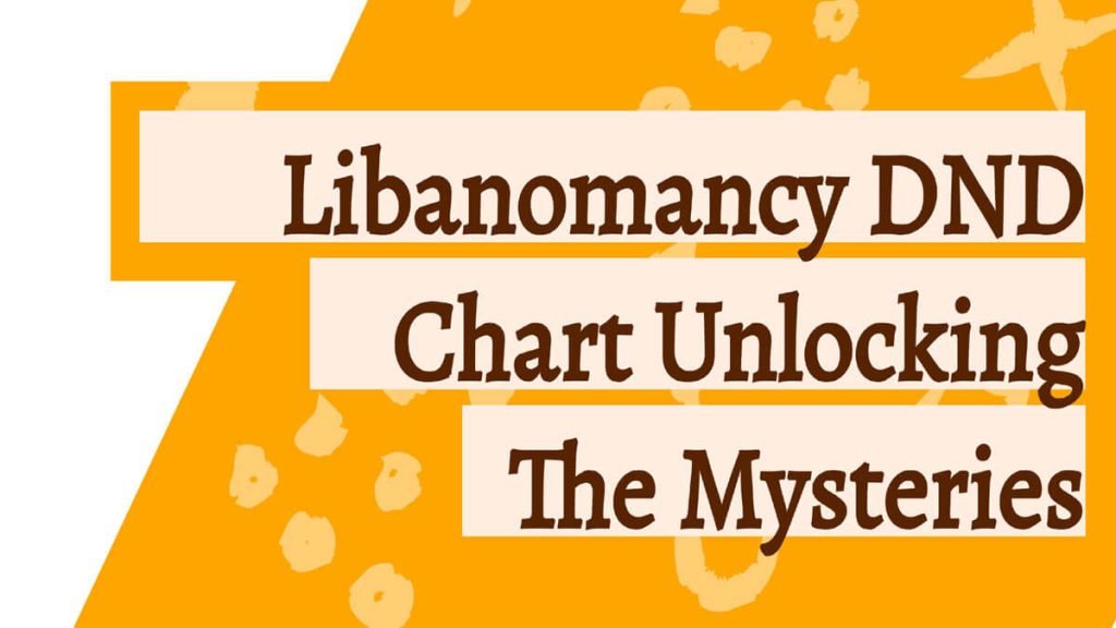 Libanomancy DND Chart