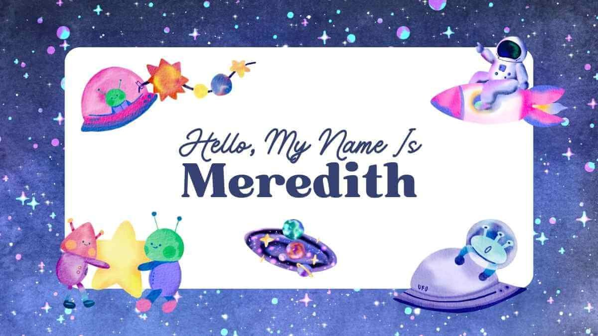 Meredith Name Meaning