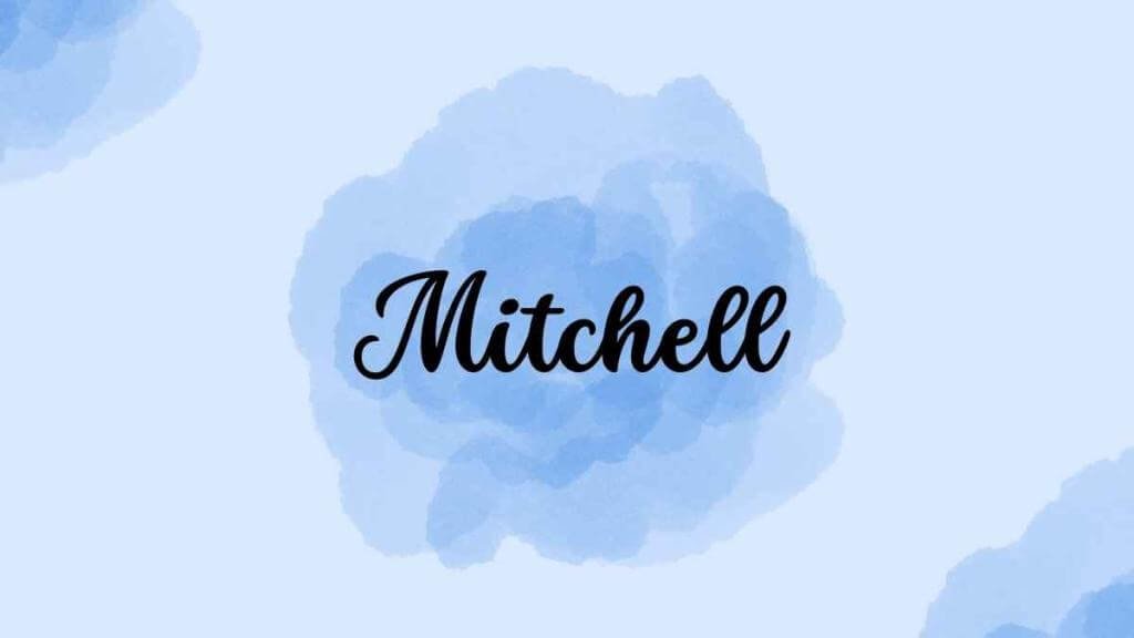 Mitchell Name Cover