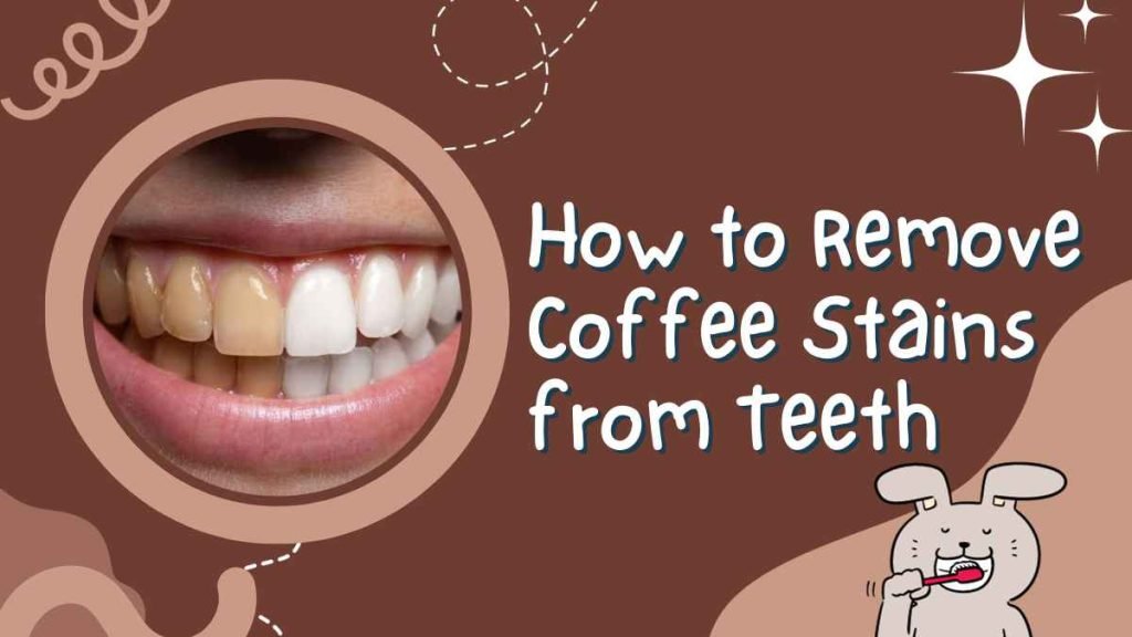 How to Remove Coffee Stains from Teeth