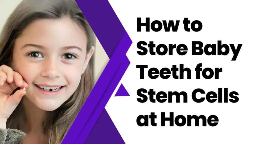 How to Store Baby Teeth for Stem Cells at Home