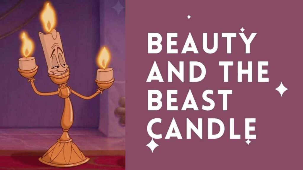 Beauty And The Beast Candle