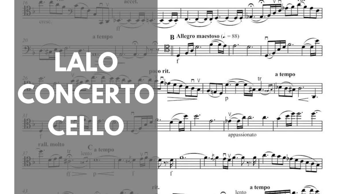 Lalo Concerto Cello