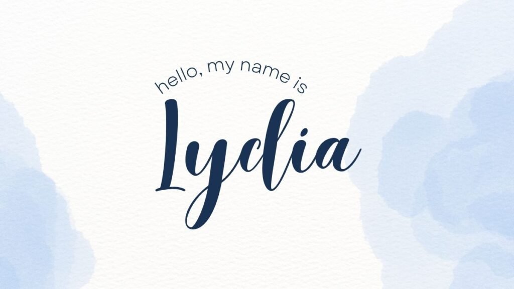 Lydia Name Meaning