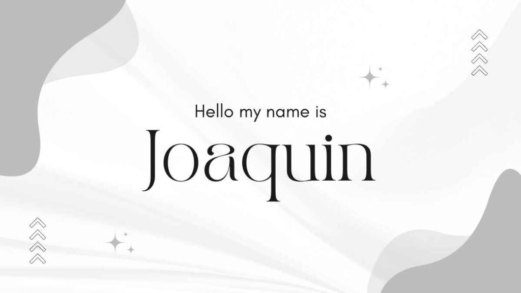 Joaquin Name Meaning